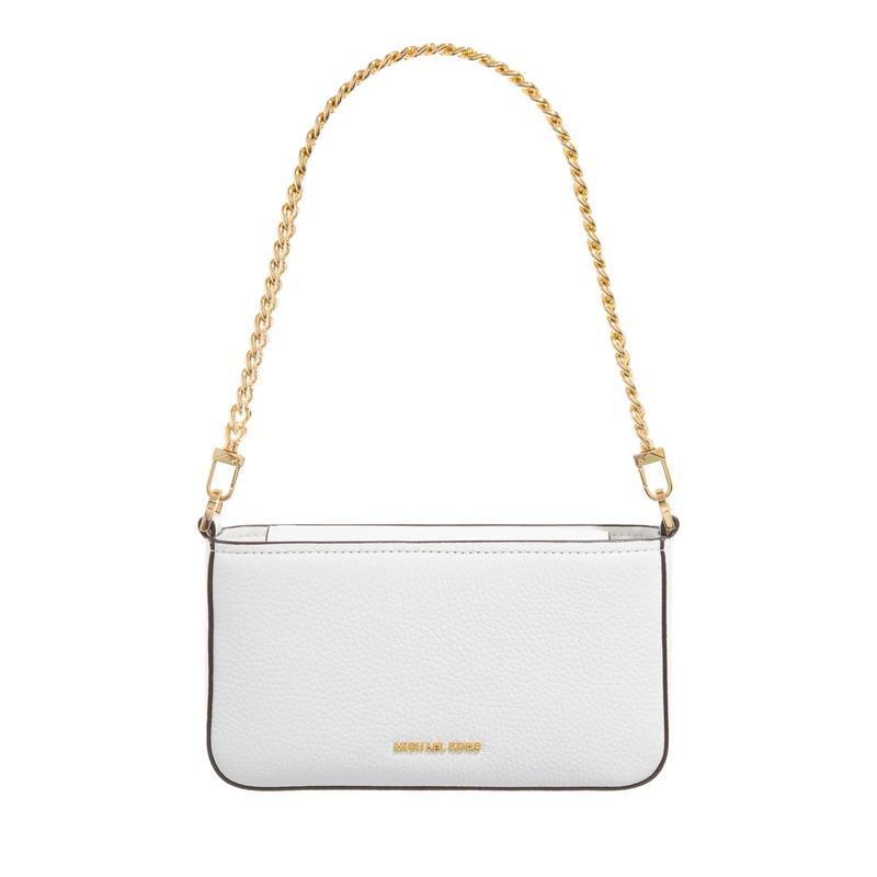 迈克·科尔斯(MICHAEL KORS)女士单肩包轻便百搭白色皮革链条斜挎