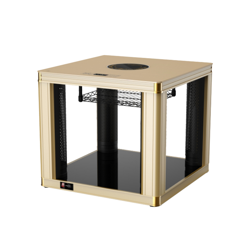 荣事达电暖桌智能烤火桌子正方形客厅多功能电陶炉取暖桌rf-f5g1