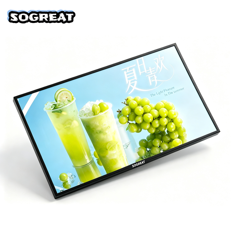 SOGREAT 75英寸壁挂广告机显示屏网络版非触控 SGD75P8 /台高清大图