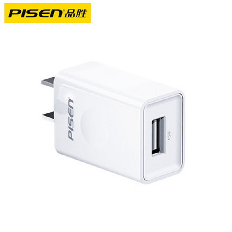 品胜 1A 移动电源/手机充电器/USB电源适配器/单口充电(不含数据线)苹果白