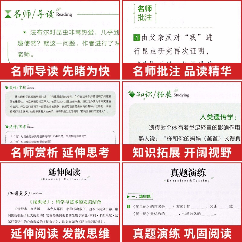 [人教版]全套7册-七年级上册必读名著(学校推荐版全册) [正版]赠考点朝花夕拾鲁迅原著 西游记吴承恩初一7年级中小学生高清大图