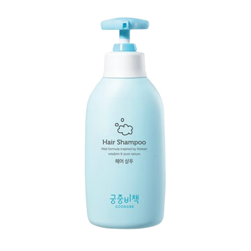 宫中秘策洗发水儿童洗发水宝宝温和洗发露无硅油洗发水350ml