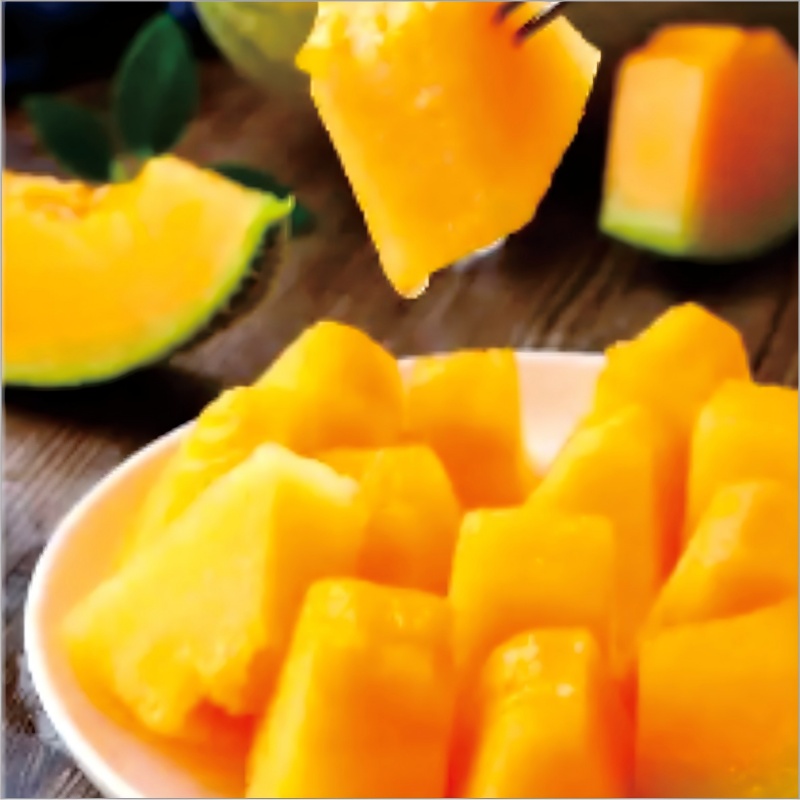 钿满堂西周蜜瓜500克/份高清大图