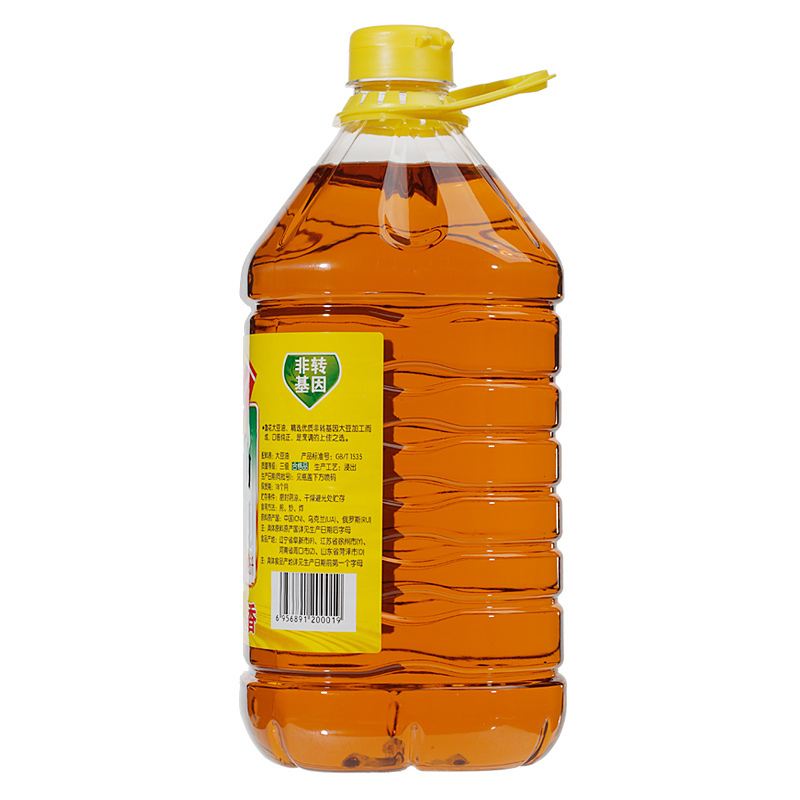 鲁花 食用油非转基因 大豆油 5L