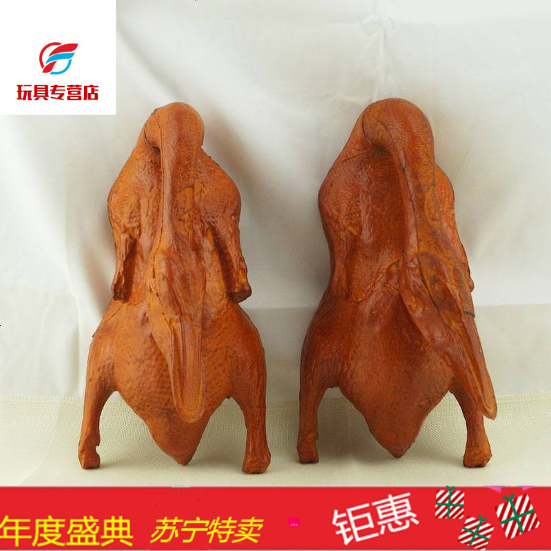 仿真北京烤鸭模型餐馆饭店农家乐展示装饰装饰