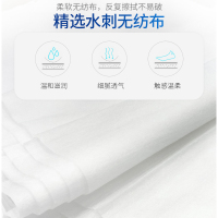 洗得宝75%酒精乙醇消毒湿巾50片抽酒精湿纸巾杀菌大包装50片装