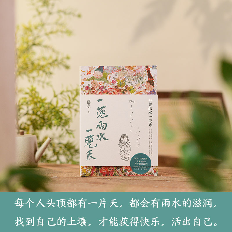 [正版]印签版+手账本一蔸雨水一蔸禾 78岁宝藏奶奶艺术家蔡皋澄澈人生笔记代表作 以艺术的眼光审视生活 书籍高清大图