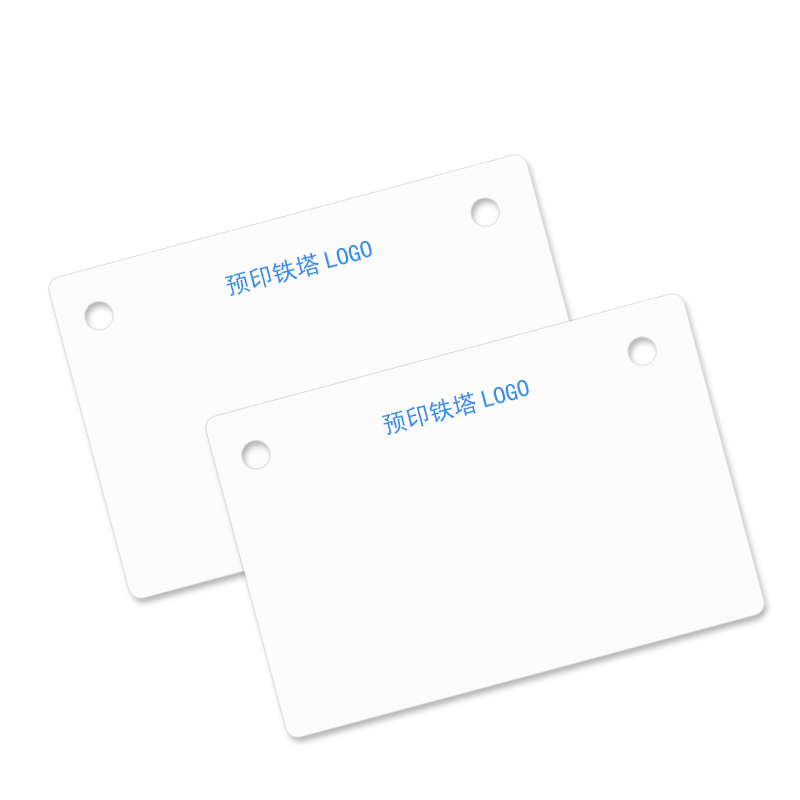 HUMANFUN HI402-06WCSG 线缆挂牌 250片/盒 白色