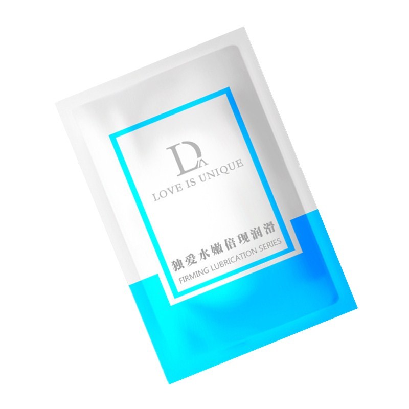 人体润滑液8g独爱(DUAI)男女用便携袋水溶性道高潮润滑剂夫妻房事性爱肛后庭润滑油无香型可口爱国产成人情趣保健用品