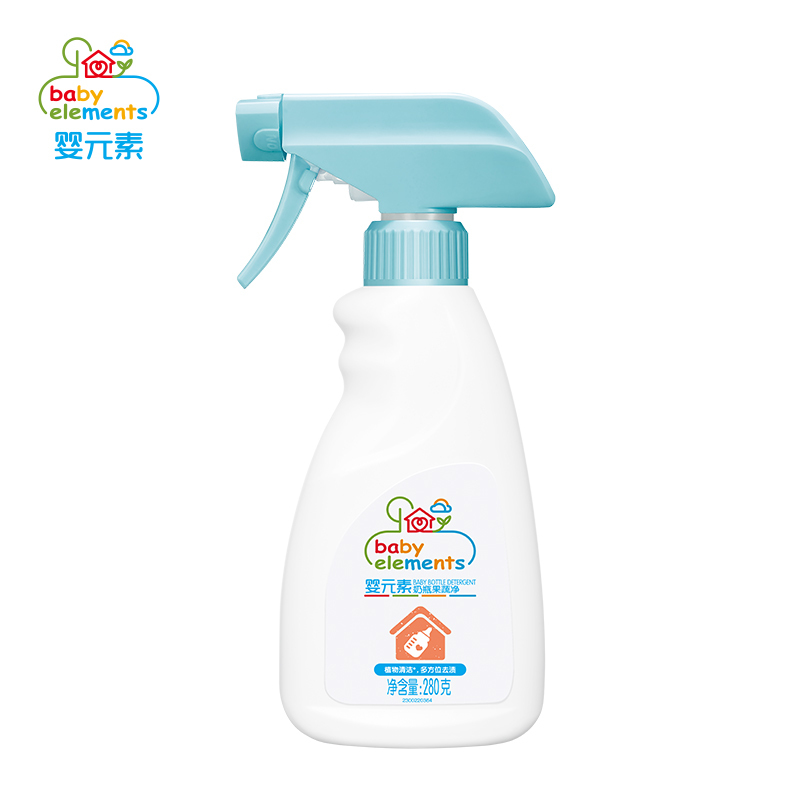 立白婴元素(Baby elements)母婴幼儿童 奶瓶果蔬净280g 奶嘴餐具清洁易清洗