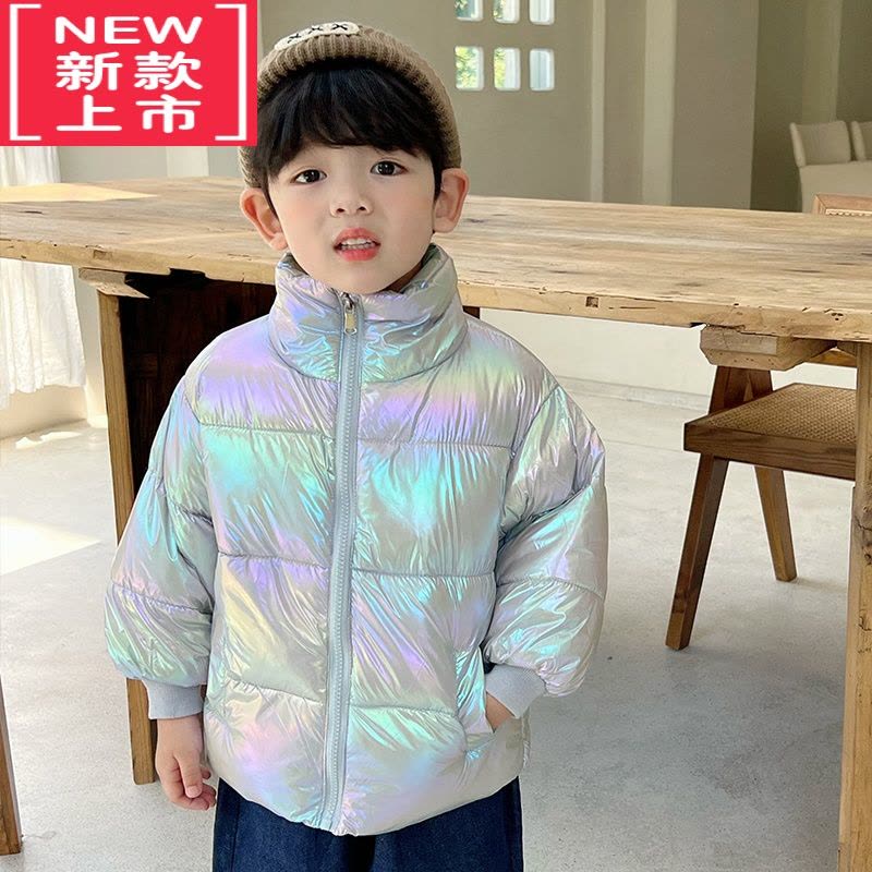 可莉允新款儿童羽绒棉服男童女童加厚冬装宝宝棉衣免洗童装中小童外套图片