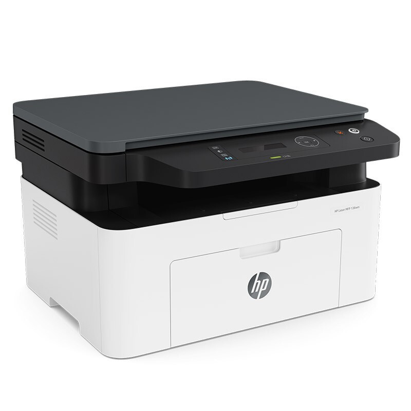 惠普(HP)M30w 打印机 A4黑白激光一体机 家用办公打印复印扫描1136/126nw M30W无线网络三合一