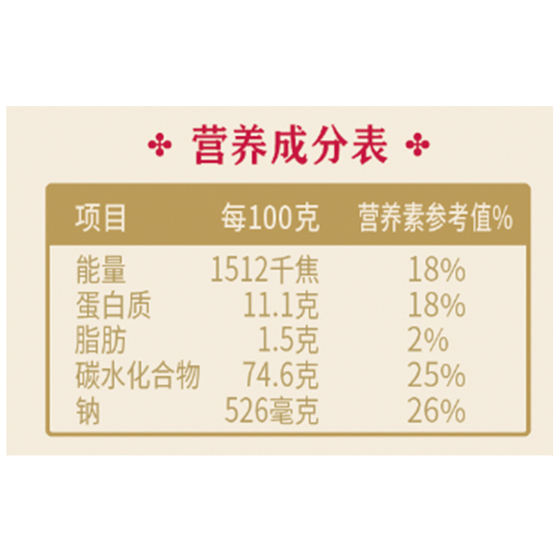 福花 经典(考拉系列)六艺活性玉带波浪挂面600g*2