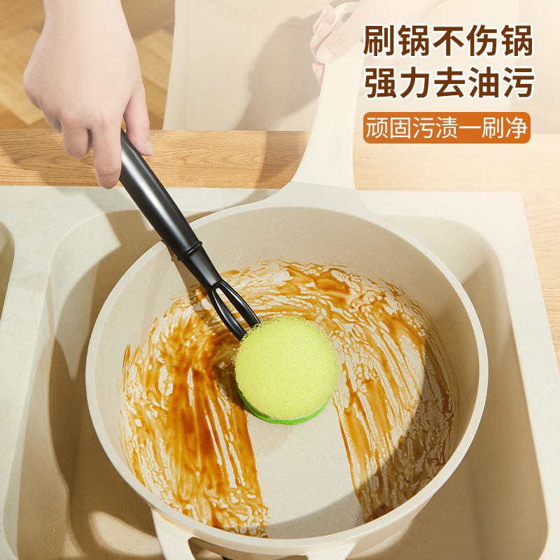 多亮长柄锅刷高清大图