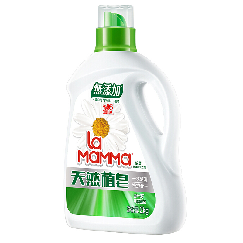 妈妈壹选天然皂液倍柔 2kg