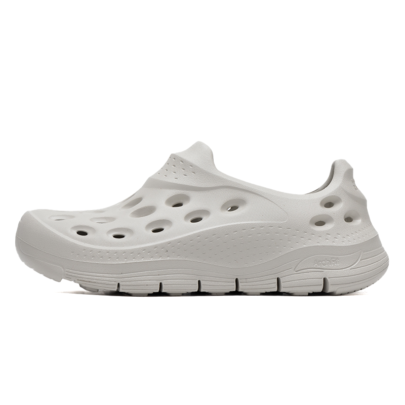 Skechers斯凯奇男鞋新款泡泡鞋轻便洞洞鞋轻质舒适凉鞋243240-OFWT ZP高清大图