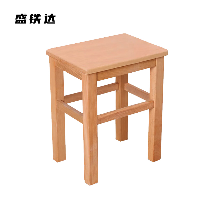 盛铁达 凳子方凳实木餐椅330*250*450mm STD-CY1004 把