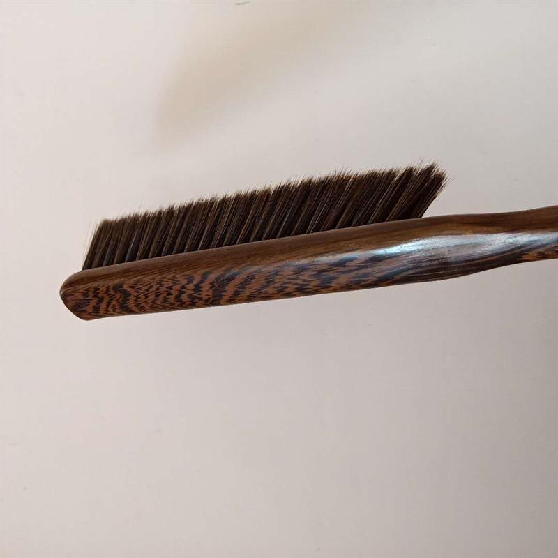 实木长柄扫床刷除防静电鸡翅木笤帚卧室床刷子软毛刷扫床神器