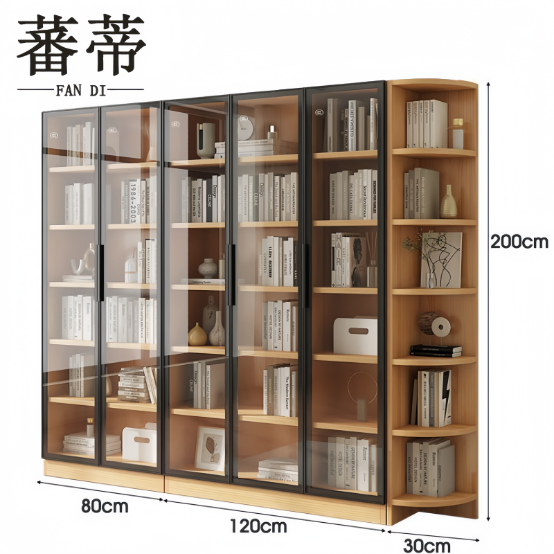 蕃蒂展示柜230*30*200cm台