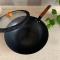 32cm熟铁锻打炒锅[无涂层] 日式铸铁锅具套装家用无涂层不粘锅炒锅汤锅煎锅 燃气电磁炉通用