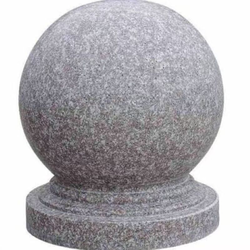 东方能展 防撞路障石球石墩圆球 直径50CM个