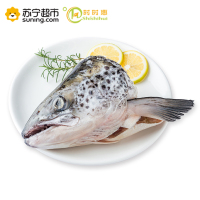 时时惠 冷冻三文鱼头200-250g/半只