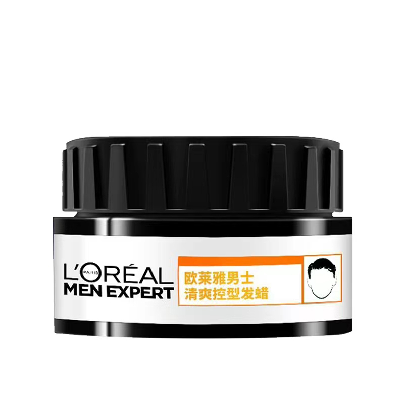 欧莱雅(LOREAL)男士清爽控型发蜡持久造型清爽定型70g