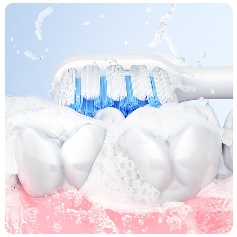 松下(Panasonic) 电动牙刷 EW-DC20-W405 云朵白高清大图