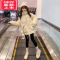 可莉允童装女童冬装棉服外套2022冬季新款棉衣儿童洋气韩版加厚棉袄