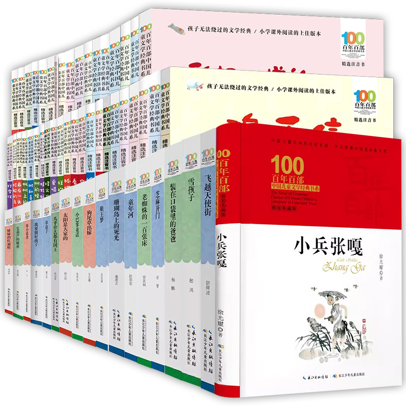 小兵张嘎 [正版]书店百年百部中国儿童文学经典书系任选 妹妹的红雨鞋 寄小读者 我有友情要出租 宝葫芦的秘密 课外亲子阅