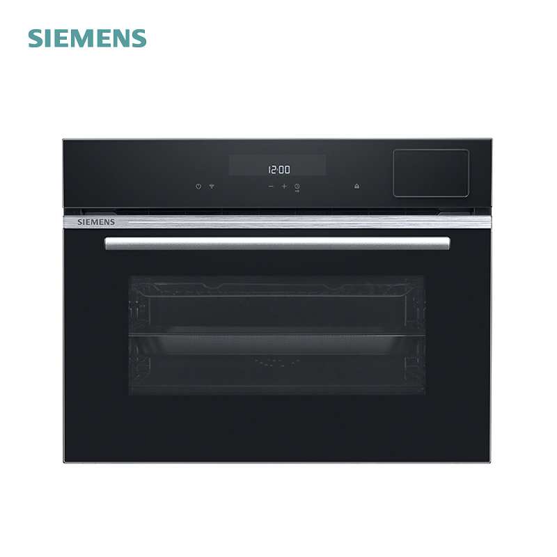 西门子(SIEMENS) 蒸烤箱一体机嵌入式智能蒸箱烤箱二合一 蒸烤箱 45L 热风烘焙 自清洁 CS589ABS6W