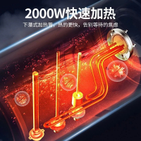 巧太太(qiaotaitai) 电热水器 家用储水式电热水器电 双重防漏电家电租房圆筒速热能省电 内胆质保5年 60L