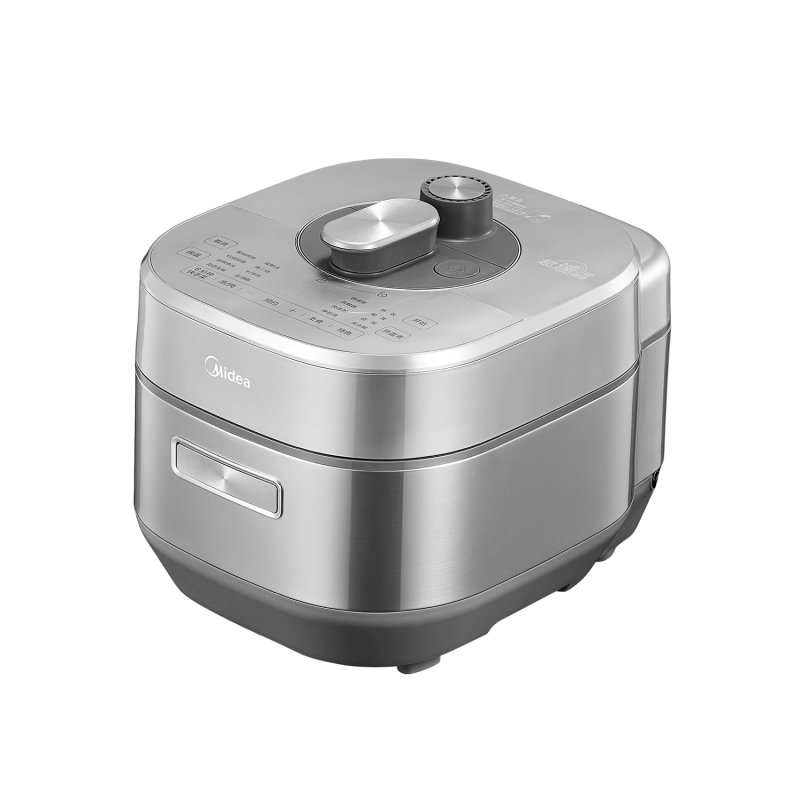 美的(Midea) MY-S6177K 电压力锅 6L 立体IH加热 双钢内胆 24h智能预约 6分钟一道菜高压锅高清大图