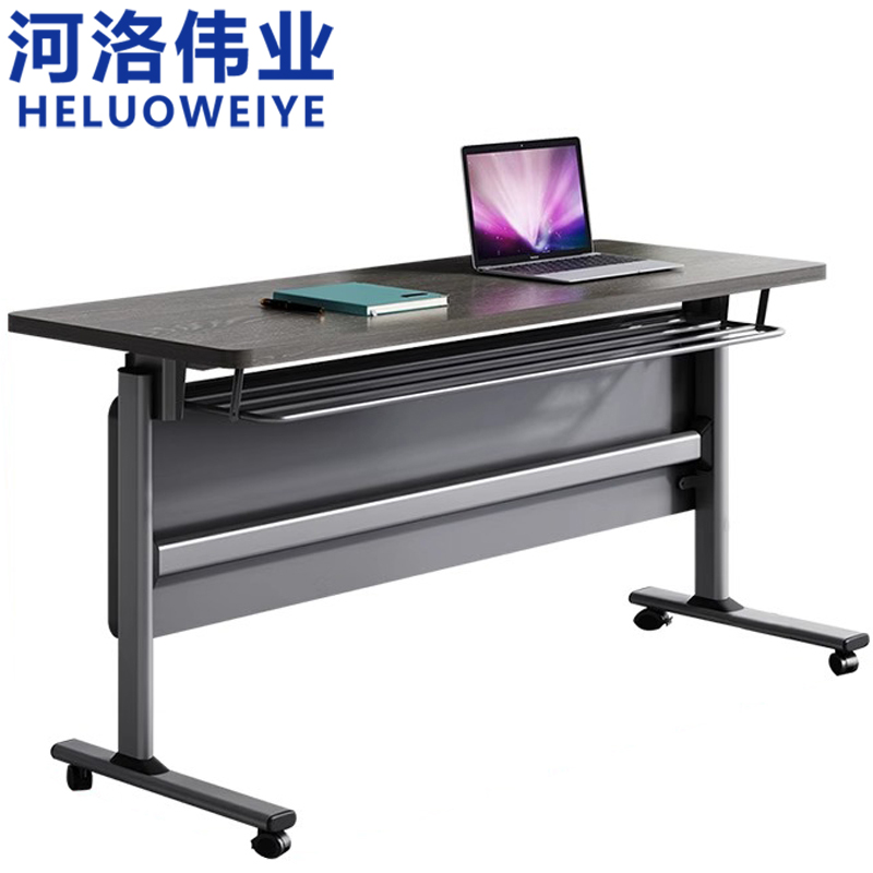 河洛伟业培训桌140*50cm张高清大图