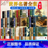 [全40册精装完整版]世界名著大全套 [正版]世界十大名著全套10册 简爱书籍 巴黎圣母院 基督山伯爵 悲惨世界书 飘