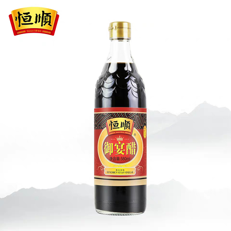 恒顺 三瓶组合装香醋(500ml*1特级供香醋+580ml*1御宴醋+580ml*1香醋(3年))