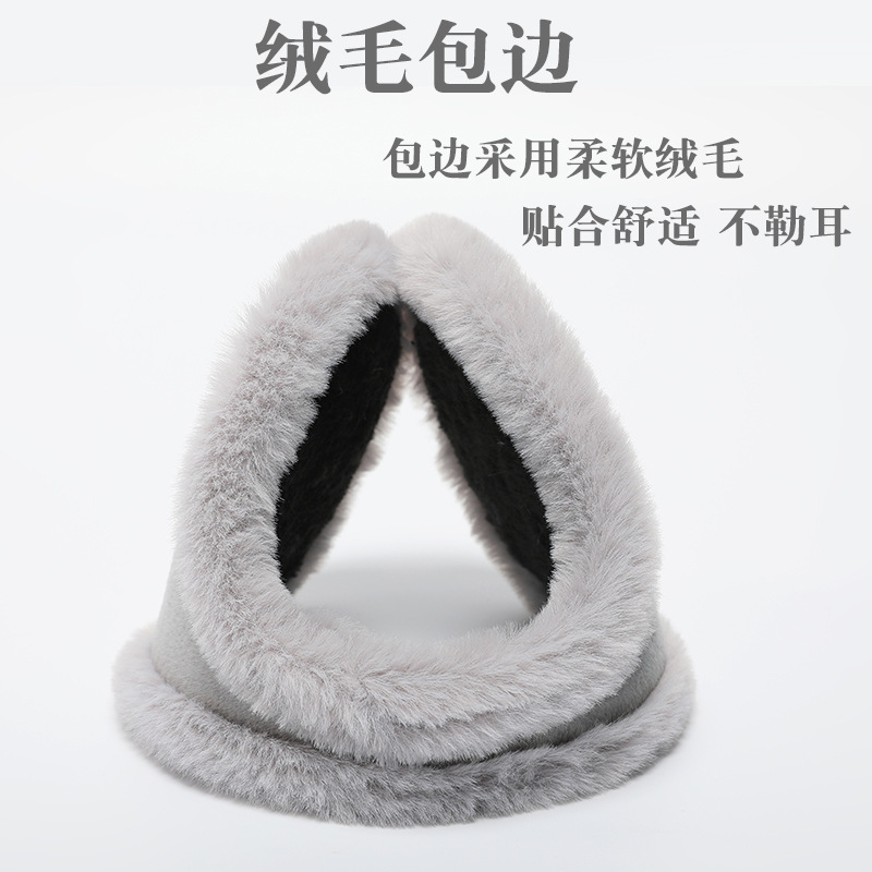 心梦同行 加大加厚可折叠保暖耳罩防冻耳包 1162/个高清大图