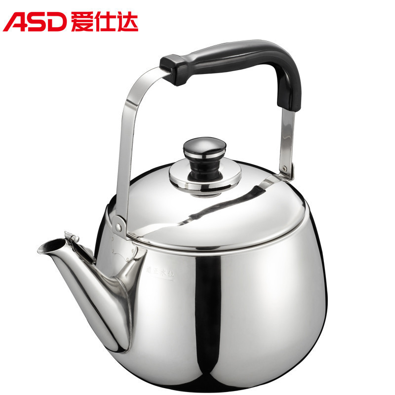 ASD爱仕达G系列不锈钢烧水壶明火专用大容量5000ml 不保温 NG1505银色