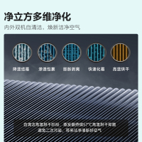 海信 2匹 健康抑菌 远距离送风 0.5°精准控温 自清洁 空调挂机KFR-50GW/E360-X3[02]