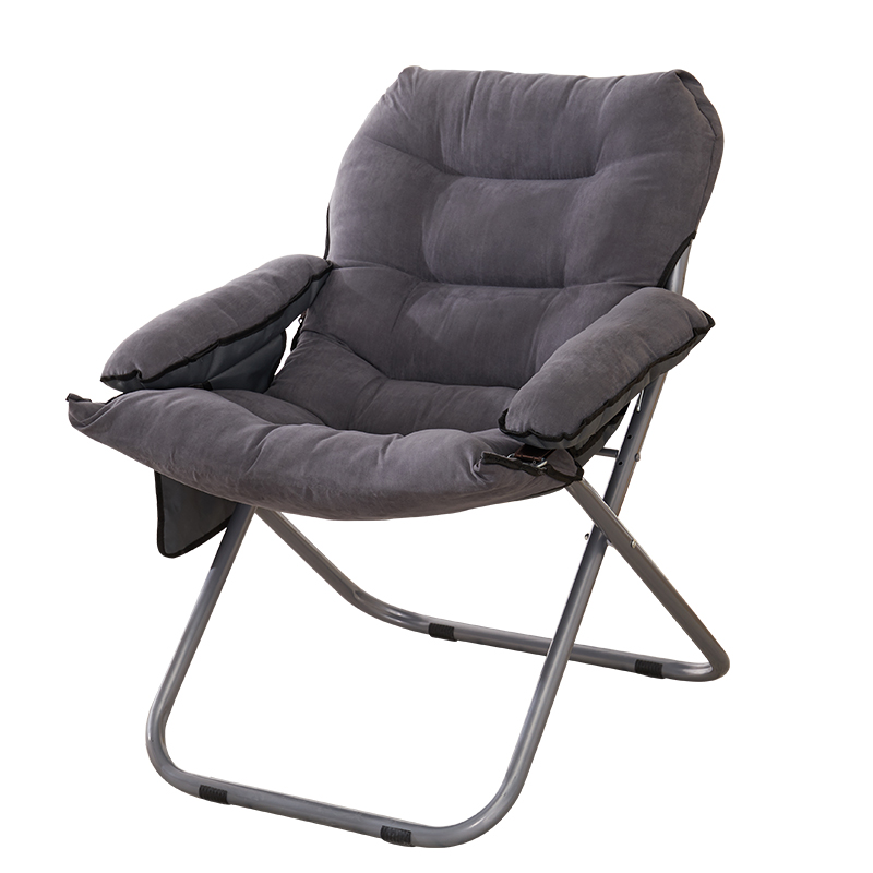 欧若凡午休躺椅家用简易折叠椅小型户外休闲靠背椅便携办公室午睡床