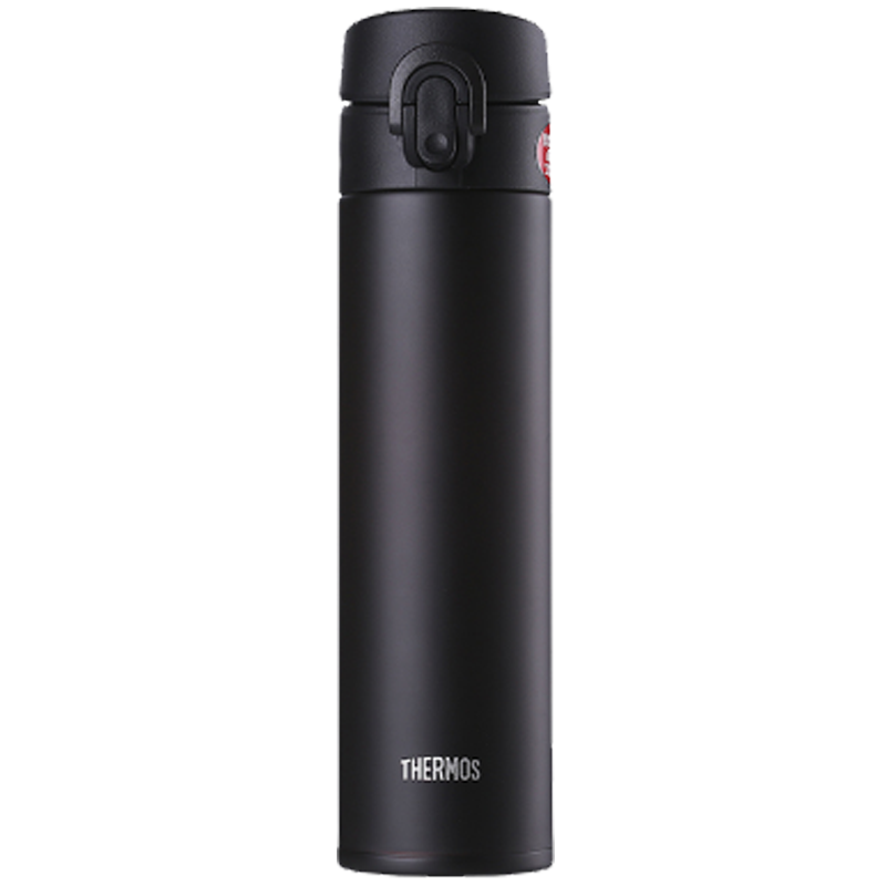 【品牌直采】THERMOS 膳魔师 通用高真空304不锈钢保温杯 JNI-402-ALB 400ml 黑色