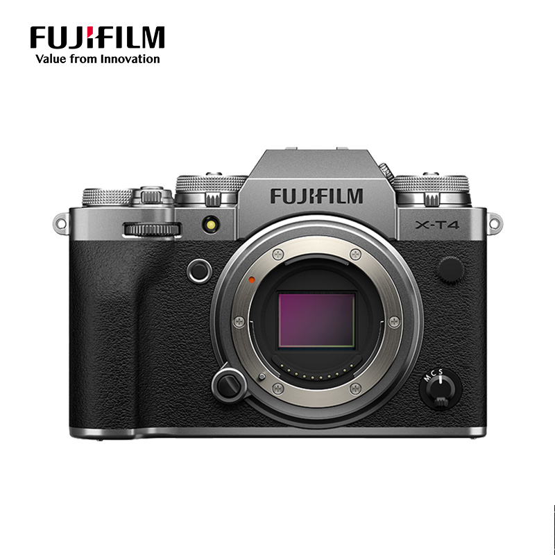 富士(FUJIFILM) X-T4(单机身不含镜头)银色 无反数码相机 数码微单相机