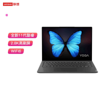 联想(Lenovo)YOGA 14s 2021款 14英寸全面屏超轻薄笔记本电脑11代I5-11300H 16G 1TG MX450-2G独立 2.8K屏)深空灰 定制