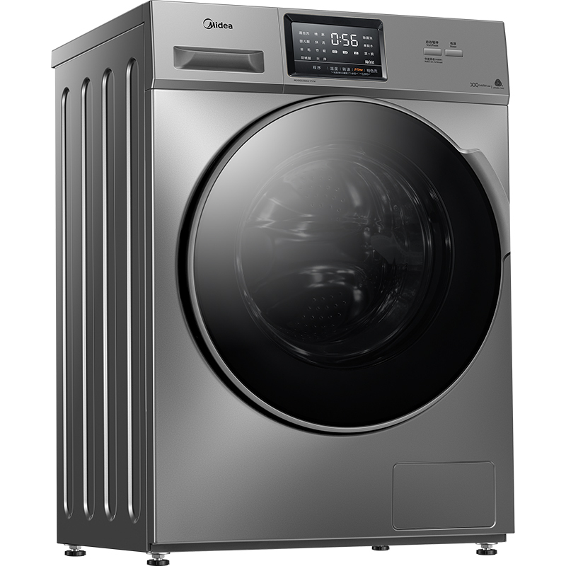 美的(midea)10kg公斤变频滚筒洗衣机全自动家用大容量 巴氏除菌一级