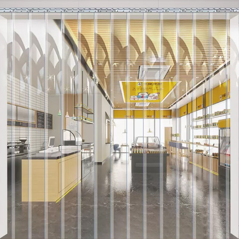 天空桥 透明门帘 2.0mm 平方高清大图