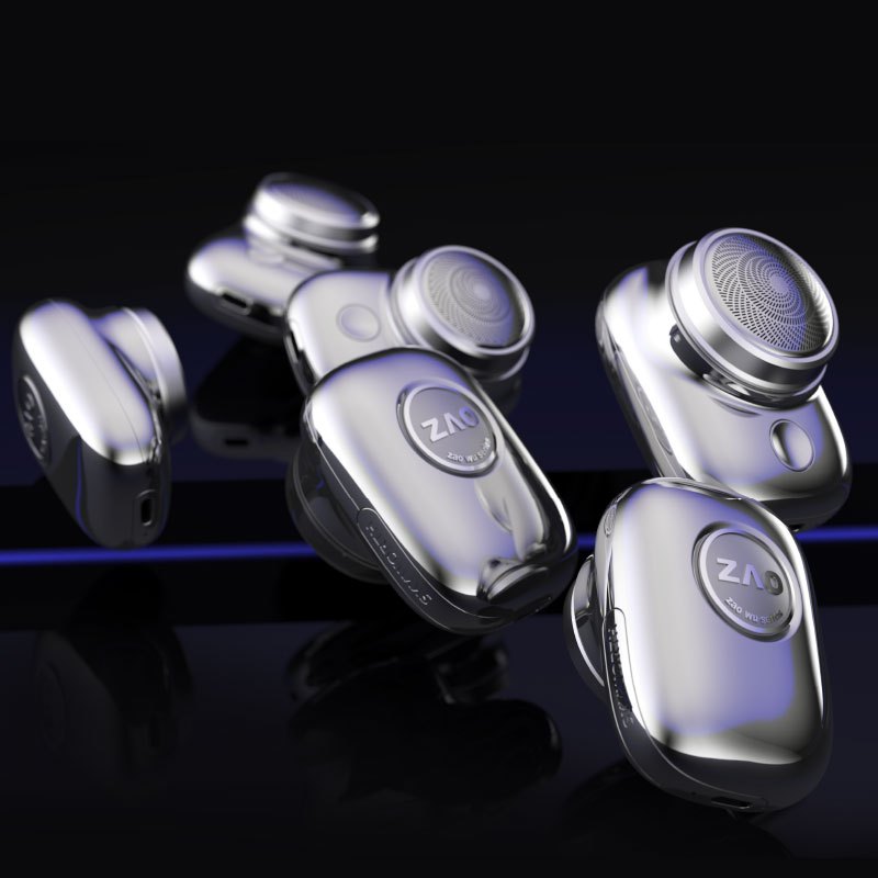 创维(Skyworth) 元石单头剃须刀1.0 镍网ZAO1TYS 电镀银高清大图