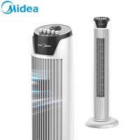 美的(Midea) 电风扇 FZ10-17DW 三档机械 易安置 摇头定时 琴键开关·按键 塔扇电风扇无叶风扇空调伴侣