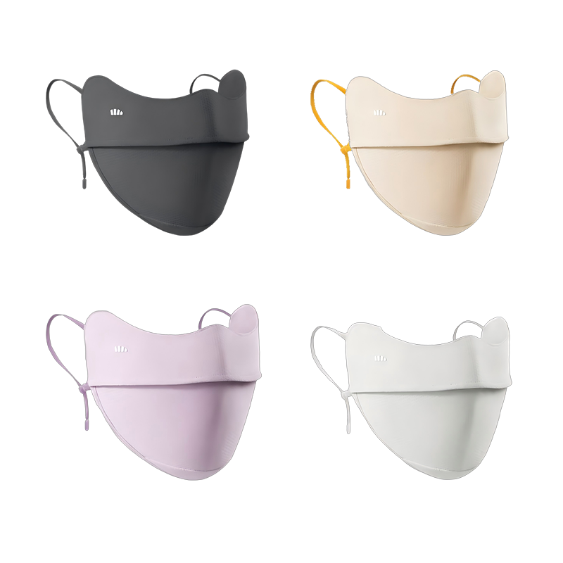 蕉下(BENEUNDER)防晒套装 黑胶防晒伞-蓝色+护眼角防晒口罩+高弹防晒袖套(产品颜色随机)高清大图