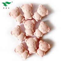 【买3送1】绿健园儿童逍食片山楂鸡内金片 鸡内金山楂咀嚼片 小孩零食压片糖果 酸甜好味道60片/盒