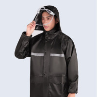 企采严选 分体式雨衣雨裤套装反光双层牛津布+帽檐+口袋